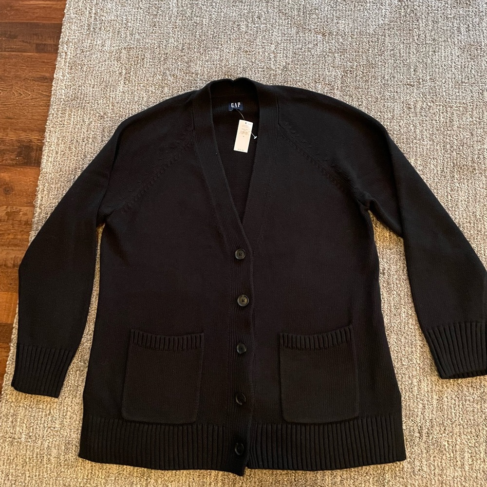 Gap Boyfriend Pocket Cardigan